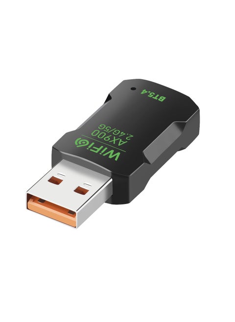 USB WiFi Bluetooth Adapter, 900Mbps Dual Band 2.4/5Ghz Wireless Network External Receiver- No Driver Needed, Mini WiFi Dongle for PC/Laptop/Desktop, Support Windows 11/10/8/7/Vista/XP
