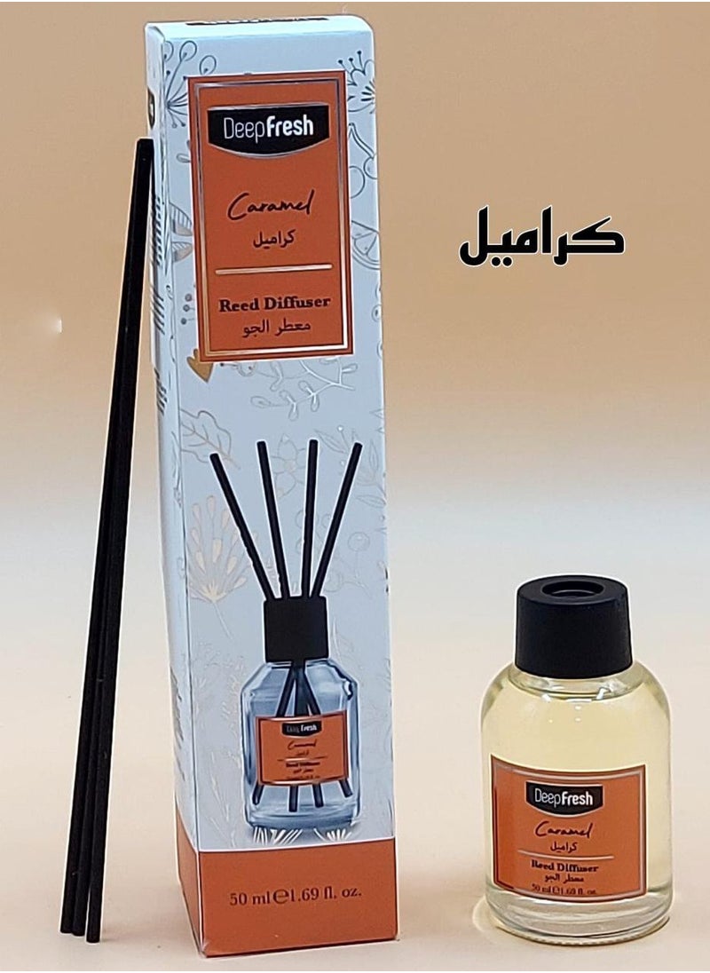 ديب فريش معطر جو برائحة الكراميل 50 مل 