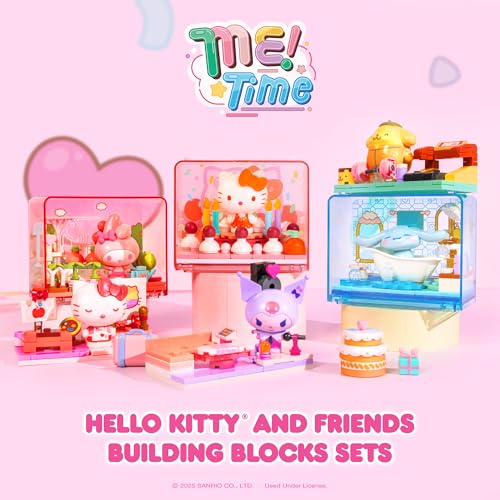 Hamee Sanrio Hello Kitty and Friends Me Time Cute Building Blocks Blind Box 1 Pc Mystery Set Birthday Gift Party Favor Gift Basket Filler Stress Relief Collectible Toy Relaxation - Image 5