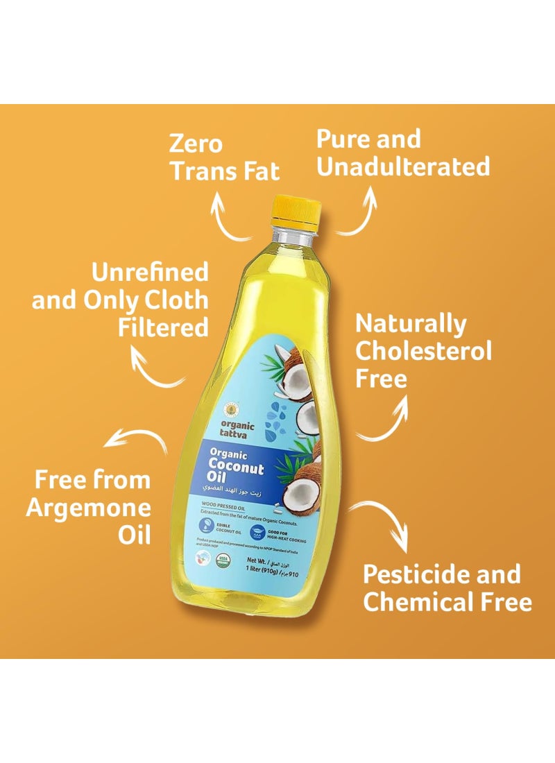 Organic Tattva Coconut Oil - Image 3