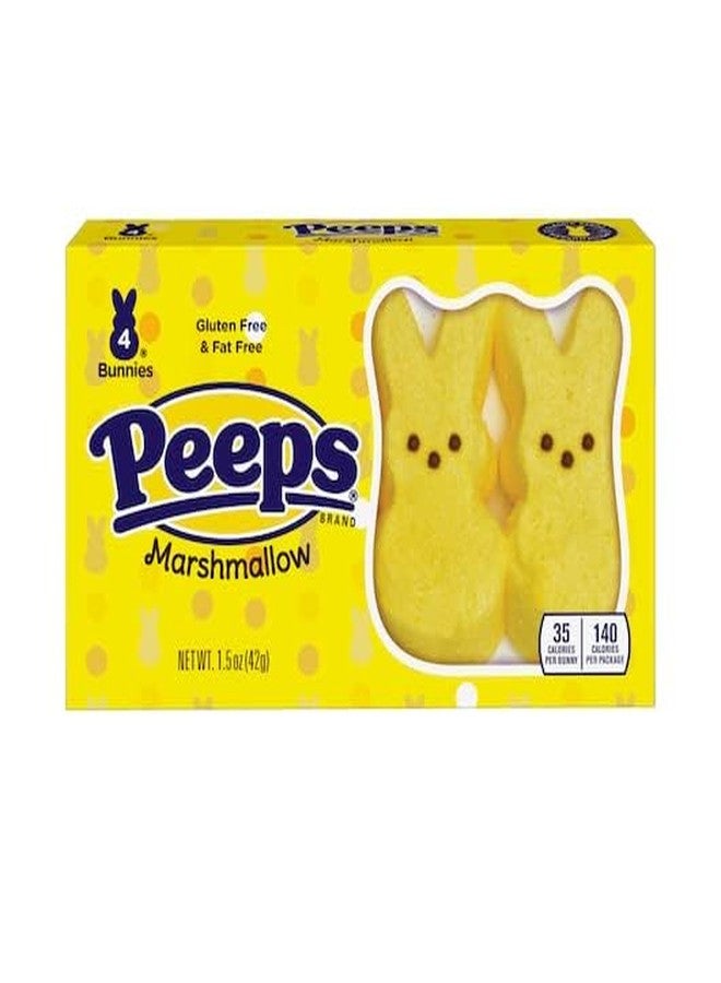 Peeps Marshmallow Bunnies - Pack of 3 - One of Box of Each Color - Blue, Pink and Yellow - Perfect for Easter Baskets - Classic Treat Everyone is Sure - Image 2