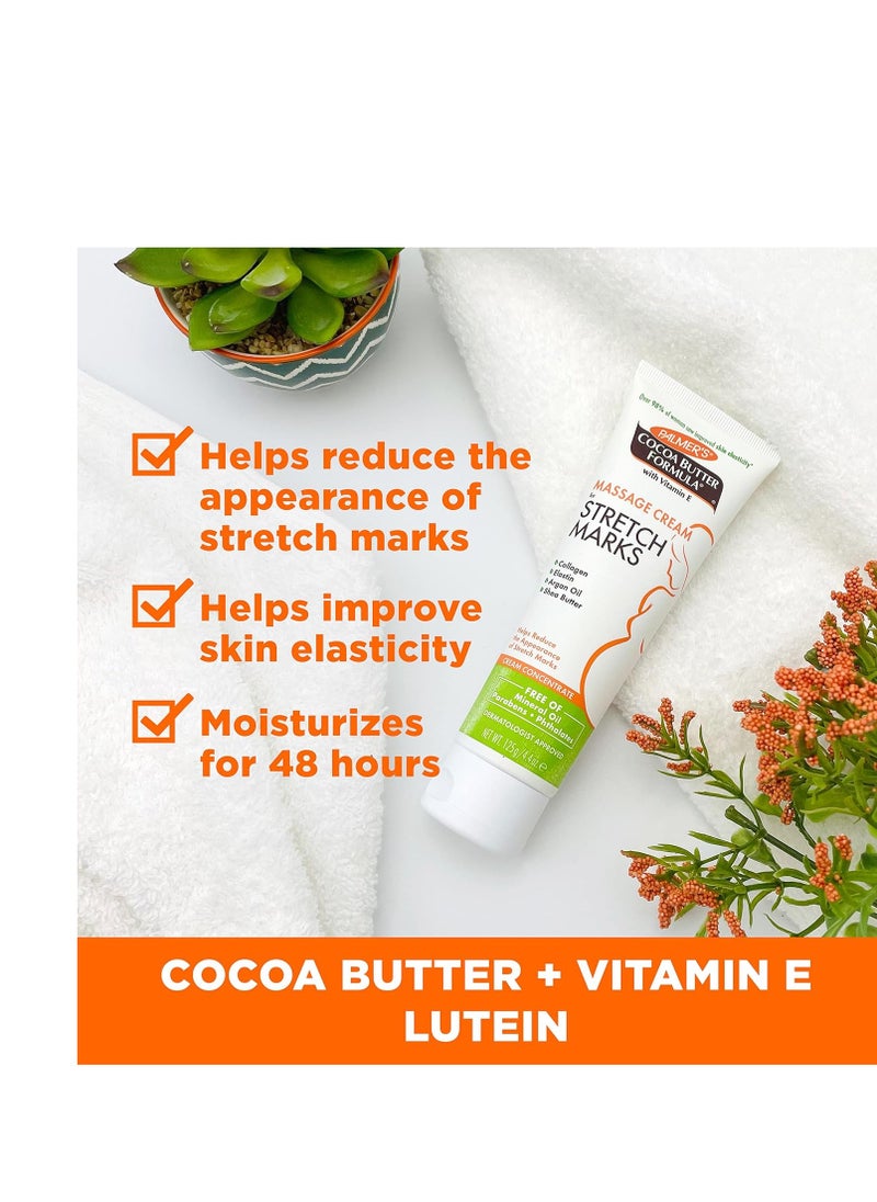 PALMER'S - Palmer's Cocoa Butter Formula Pregnancy Skin Care Kit for Stretch Marks and Scars, Dermatologist Approved, Gift for Mom to Be, 4 Piece Full Size Set - Image 1