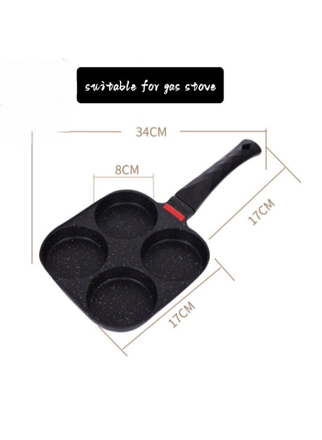 مقلاة بالبيض بحجم 4 أقداح و مقلاة بالبيض الجرانيت الصحي - Image 3