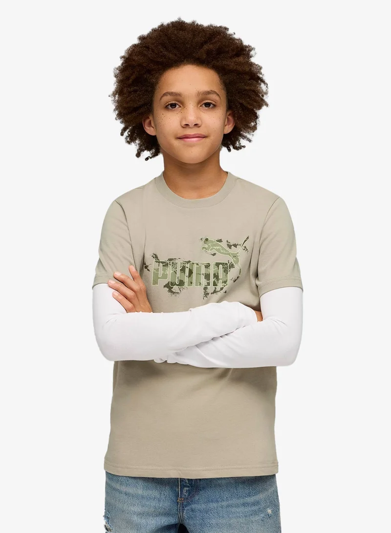 PUMA Youth Essential Camo T-Shirt