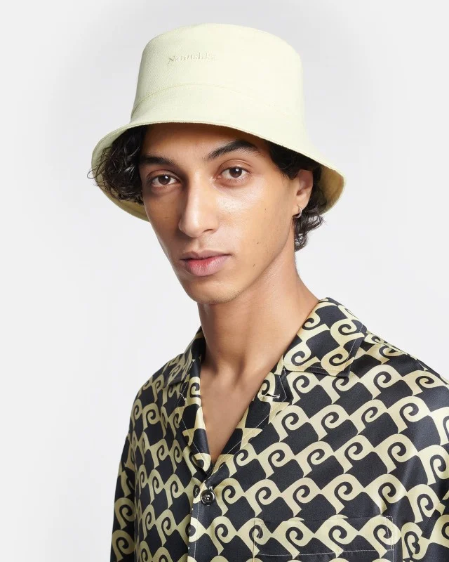 Nanushka Petite Layered Cotton Hats & Caps
