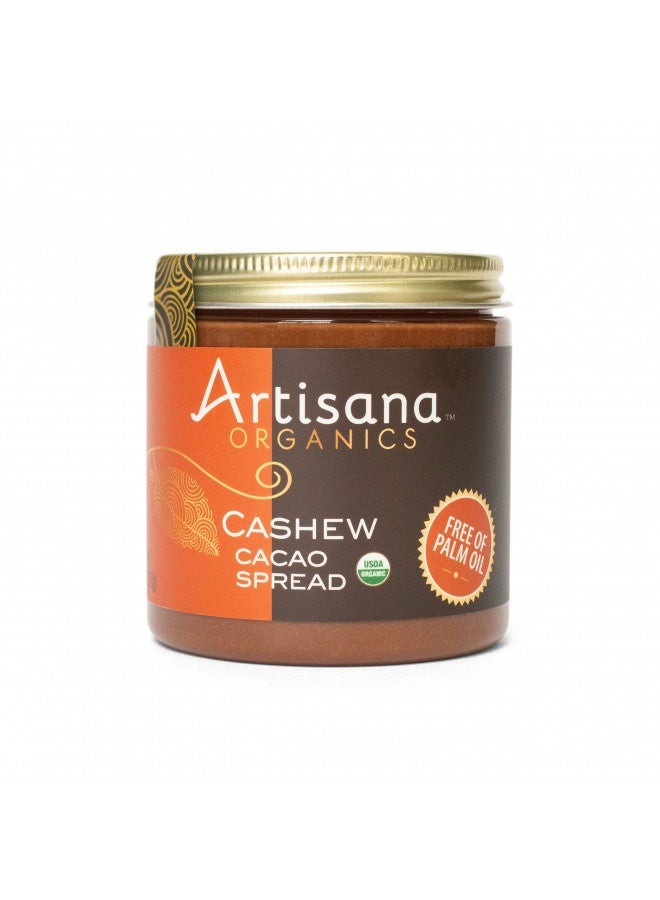Artisana Organics Cashew Cacao Spread, 9.5Oz | Sweetened With Coconut Sugar, No Palm Oil  - Image 3