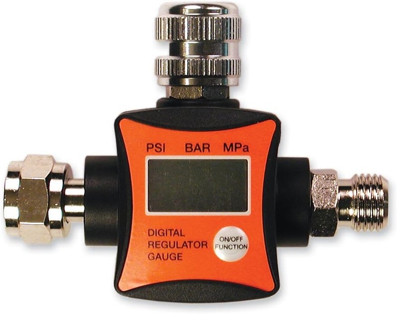 Primefit Primefit R1402DIG Digital Air Flow 5 to 160PSI Range Regulator with NPS Fittings 14  - Image 1