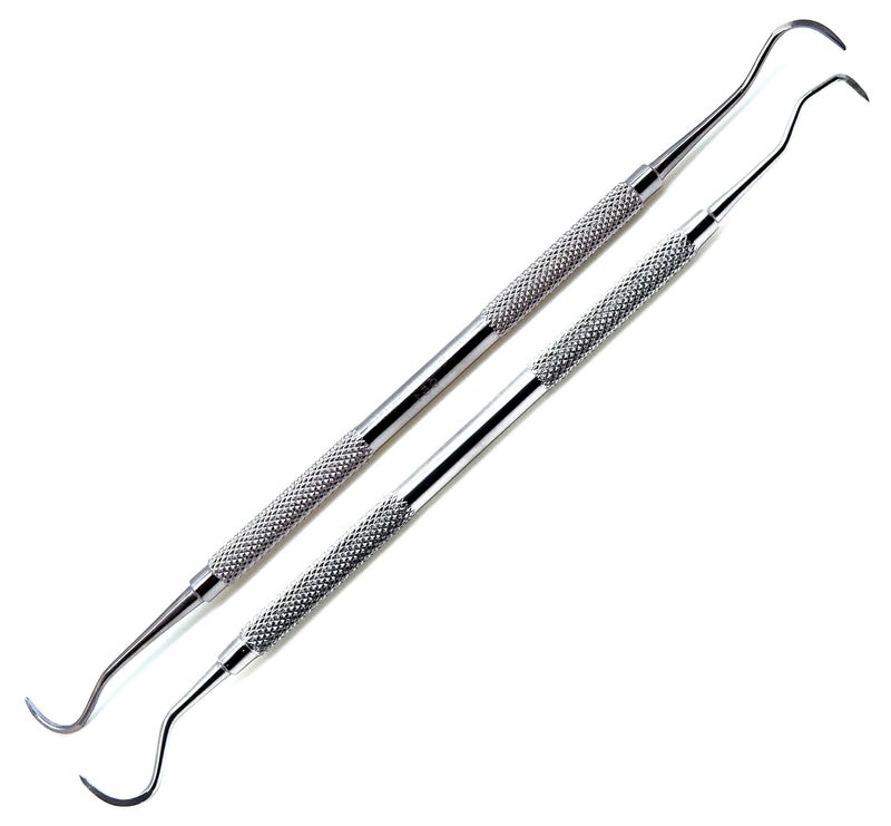 Premium Instruments Dental Sickle Scaler H6/h7, Jacquette Scaler u15/30 Anterior Tarter Remover Periodontal Instruments - Image 2
