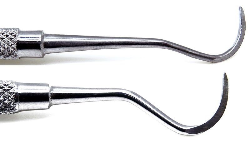 Premium Instruments Dental Sickle Scaler H6/h7, Jacquette Scaler u15/30 Anterior Tarter Remover Periodontal Instruments - Image 4