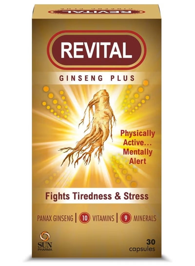 Revital Capsules 30s Fights Tiredness And Stress - Image 1
