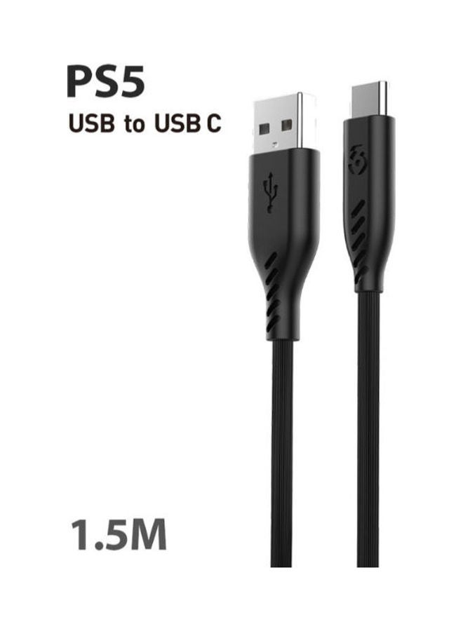 ثري سكس ناين كابل PS5 Type-C بطول 1.5 متر - Image 1