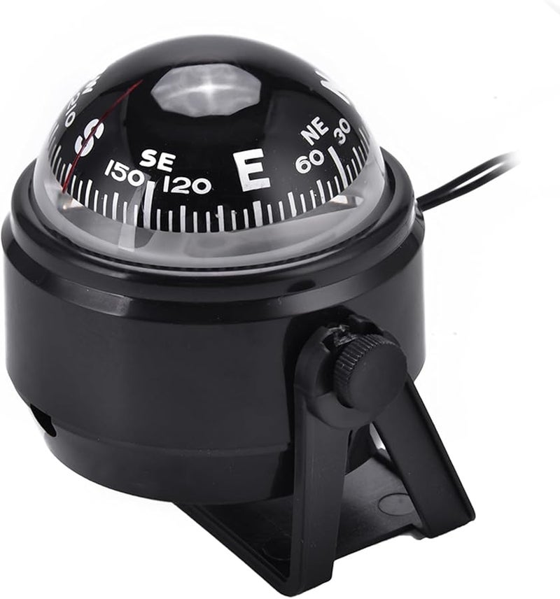 Digital Compass for Car Dashboard High Precision LED Magnetic Marine Boat Military - Image 5