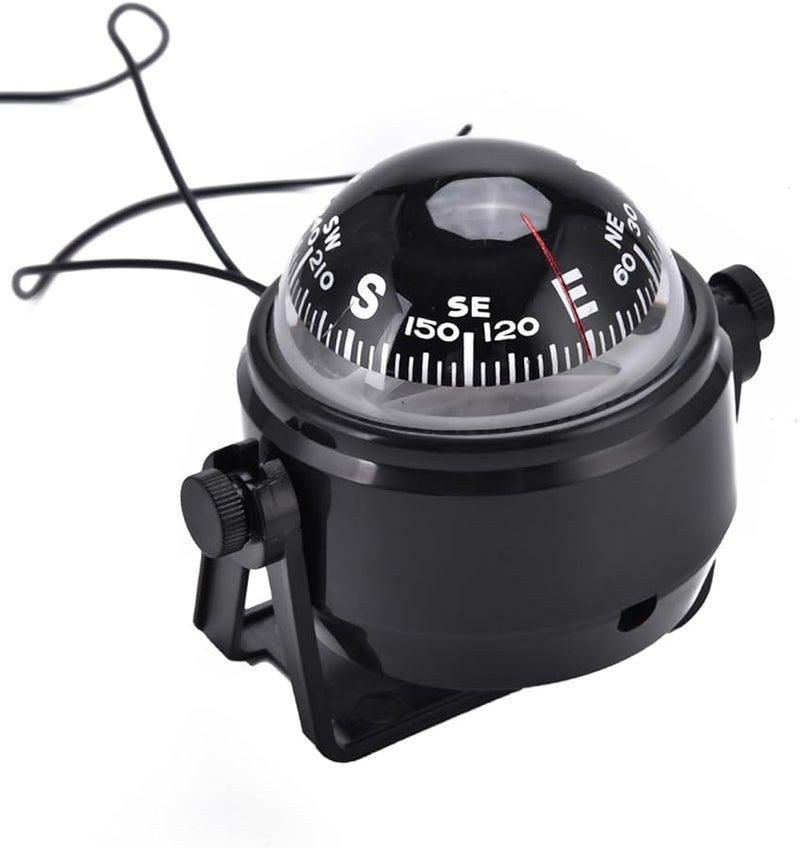Digital Compass for Car Dashboard High Precision LED Magnetic Marine Boat Military - Image 2