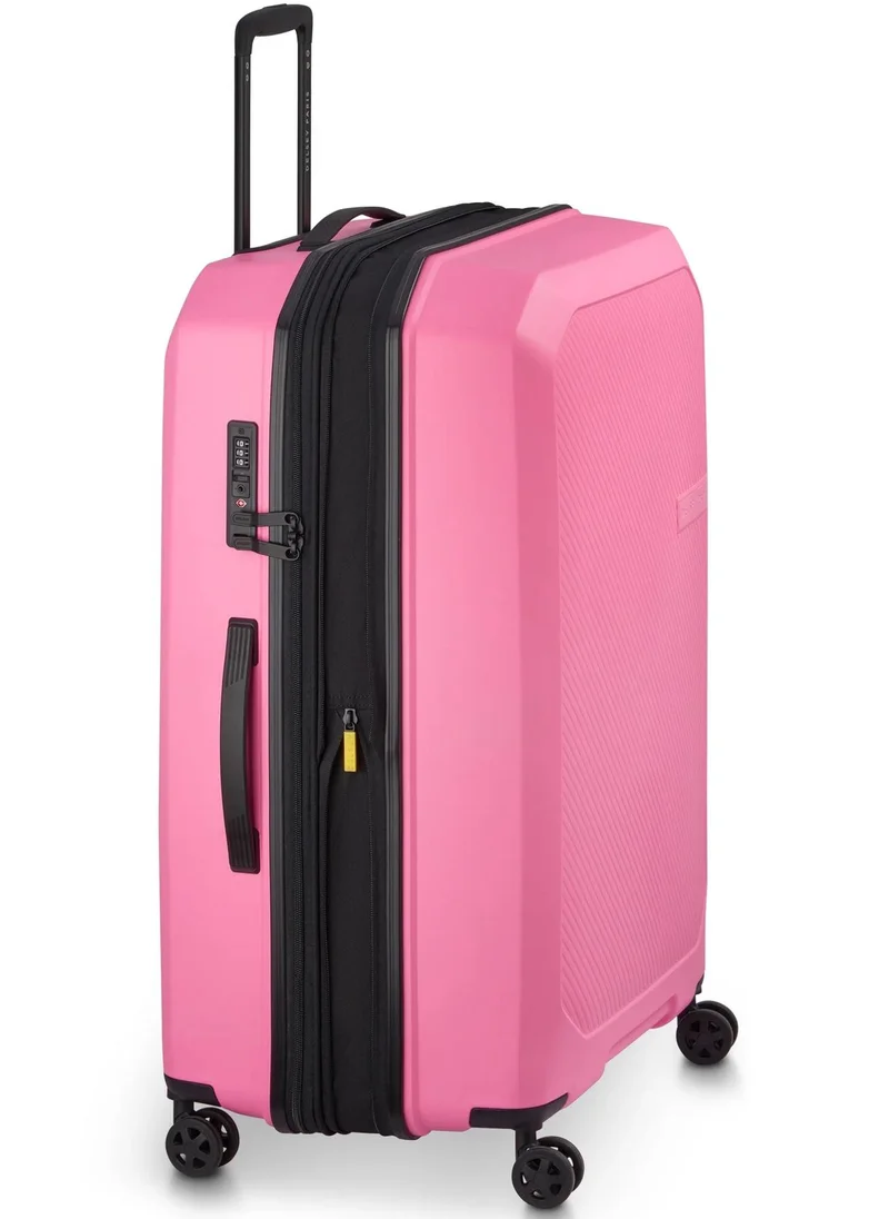 DELSEY Paris  anvers 75 cm expandable 4-double wheeled expandable check-in luggage trolley - light pink  | Best Price UAE