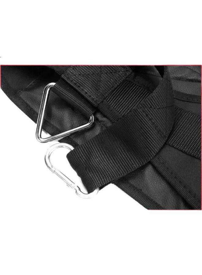 INVUI Ab Roller With Ab Sling Straps Hanging Leg Raise Straps Home Fitness Pull Up Bar Abdominal Training Sling Suspension Straps - Image 2