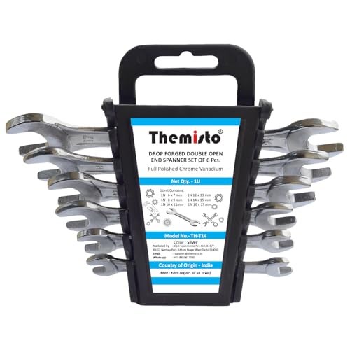 THEMISTO TH-T14 6pcs Double Open Ended Spanner set - Image 1