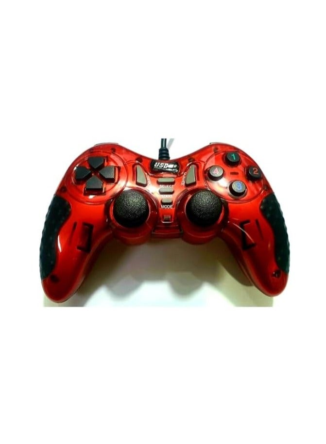 Game Controller with USB Joystick and Dual Shock Gamepad for Laptops - Image 2