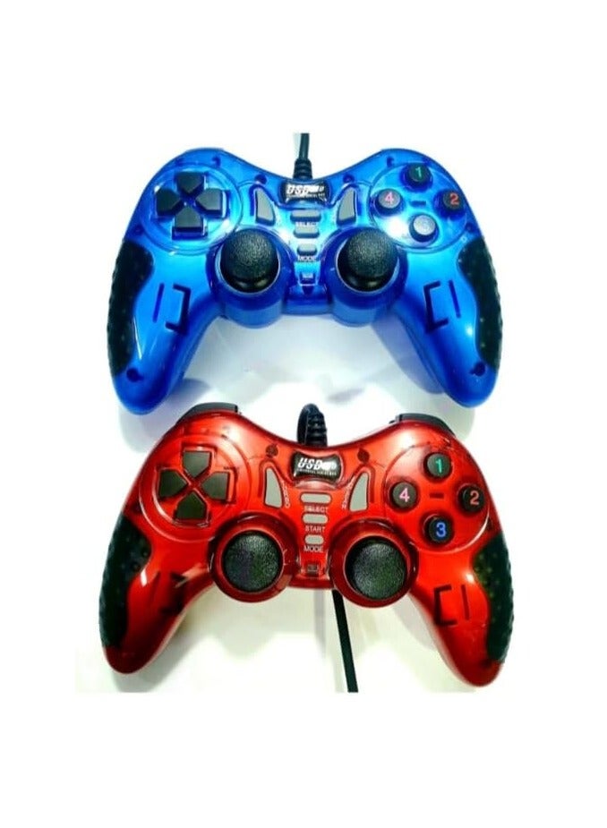 Game Controller with USB Joystick and Dual Shock Gamepad for Laptops - Image 4