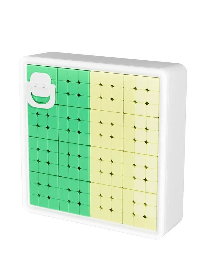 جانكيوب مكعب التهجئة مونستر جو 4x4 أصفر وأخضر - Image 1