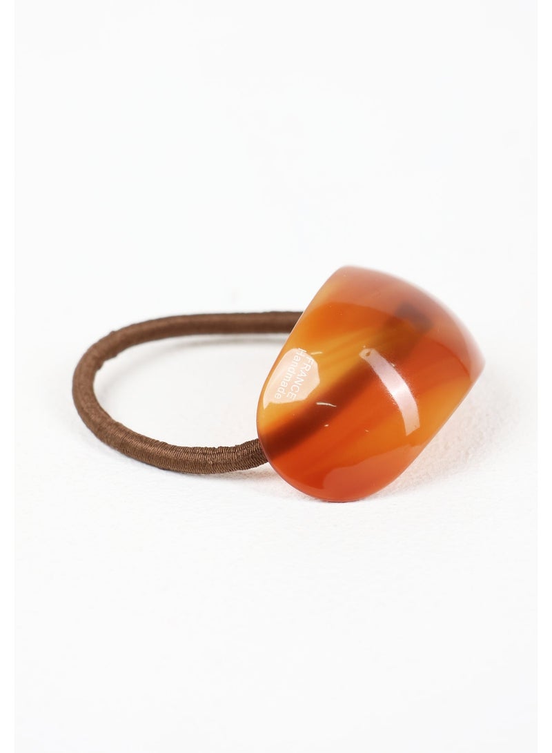 ZAAS French Amber Acetate Ponytail Cuff Elastic - Image 4