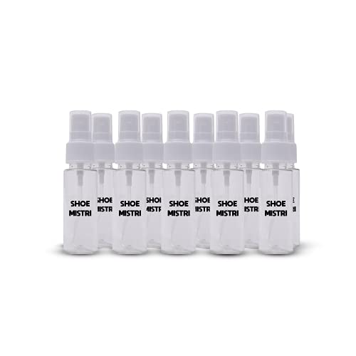 Shoe mistri Refillable Spray Empty Bottle for Home Office Car Travel Cleaning(Pack of 10, 30ML) - Image 1