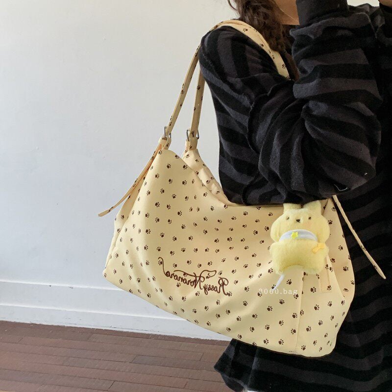 Women's Korean Polka Dot Large Tote Bag 2026 - Image 3