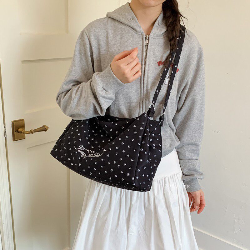 Women's Korean Polka Dot Large Tote Bag 2026 - Image 4