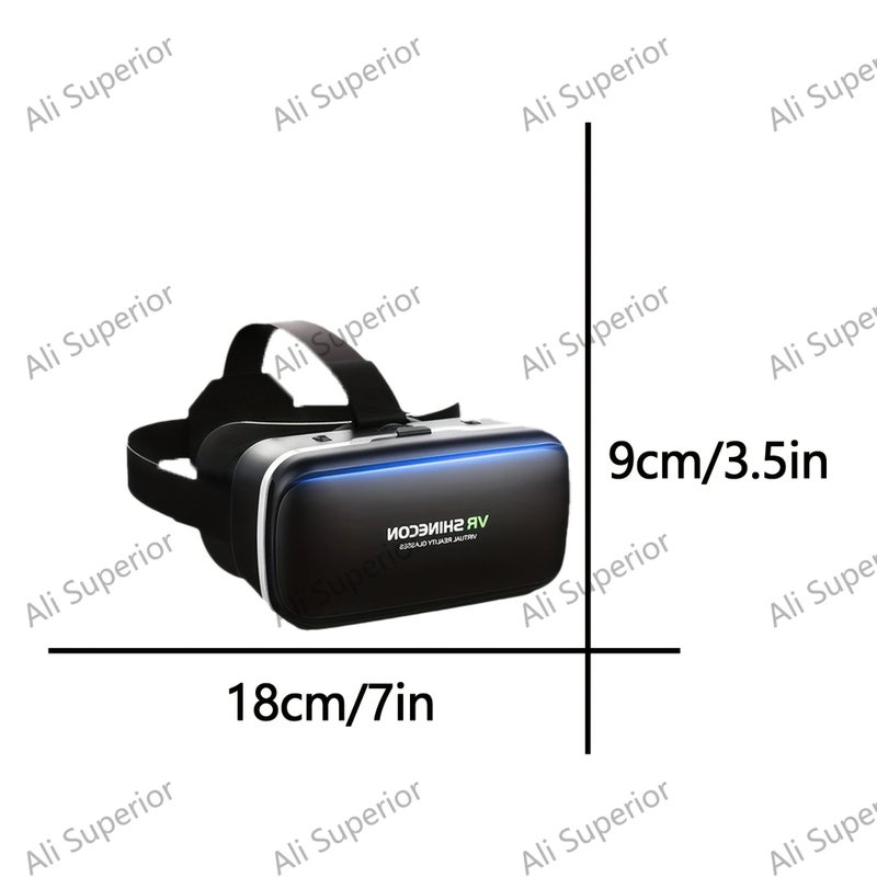 نظارة الواقع الافتراضي FXIN4 Pro بدقة 4K وتردد 120 هرتز متوافقة مع معظم الهواتف الذكية، immersive ألعاب افتراضية وأمسية أفلام خارجية هدية - Image 3