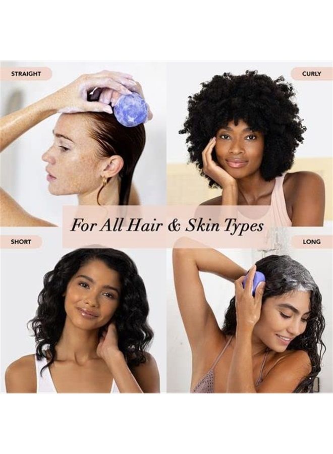 Kitsch Purple Shampoo Bar for Blonde Hair - Toning Purple Shampoo Bars with Biotin for Strengthening Hair & Neutralizing Brassy Tones | Vegan Solid Shampoo Bar for Hair Shine | Zero Waste, 3.2 oz - Image 4