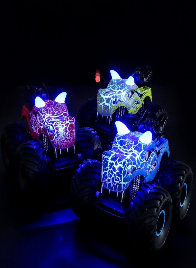 Remote Control Car, 1:16 2.4Ghz 4WD Spray Remote Control Off-Road Stunt Car with Lights Sound Rechargeable Electric Toy Car Gifts for Boys Girls Kids - Image 5