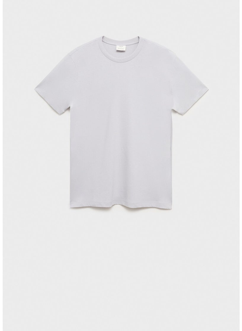 Mango Man Slim-Fit T-Shirt  - Image 5