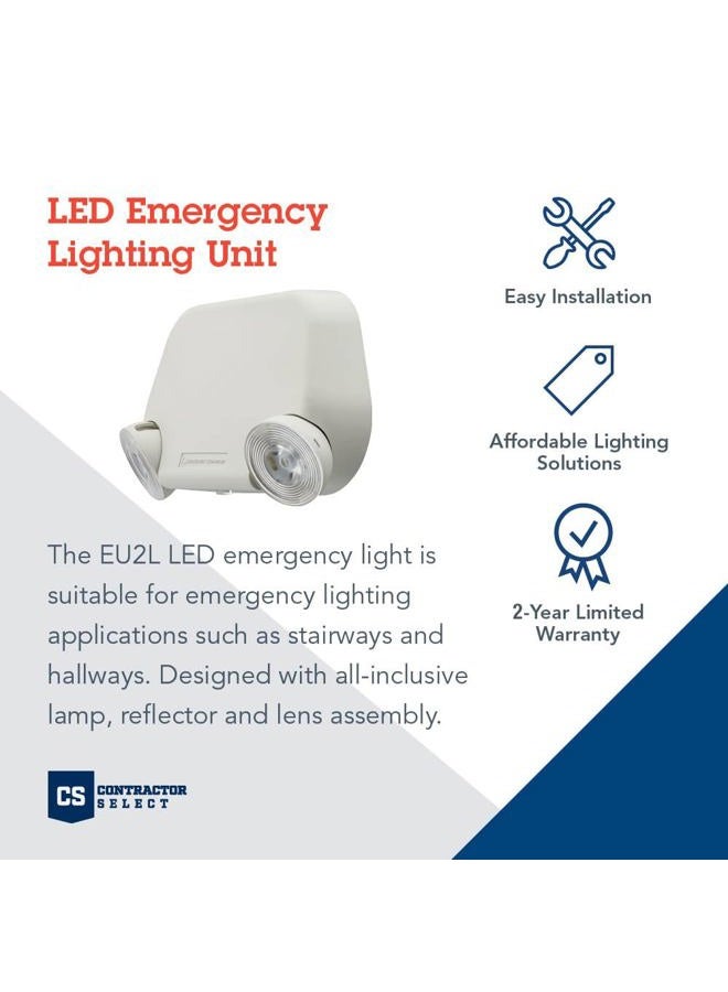 Lithonia Lighting EU2L M12 ضوء الطوارئ، قياسي - Image 2