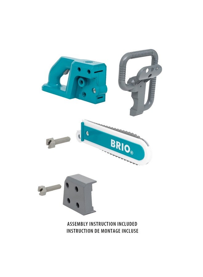 Brio بريو بيلدر - 34602 منشار كهربائي | لعبة تعليمية للعب الأدوار والبناء للأطفال من عمر 3 سنوات فما فوق - Image 4