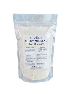 Milky Mineral Bath Clay - Kaolin Clay, Magnesium Sulfate (Epsom Salt), Himalayan Rock Salt - Soothing And Relaxing Soak - Exfoliation For Smoother Skin - 5 Lb (12-15 Baths) - pzsku/Z786B61AA53A7AB2D2691Z/45/_/1734183055/0d9443e4-fd19-418d-9dcd-c1a517ae91f0