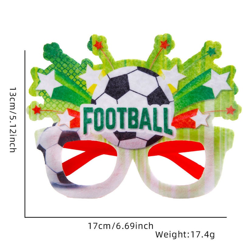 المنسوجات نظارات مشجعي كأس العالم - نمط نجمة FOOTBALL - Image 1