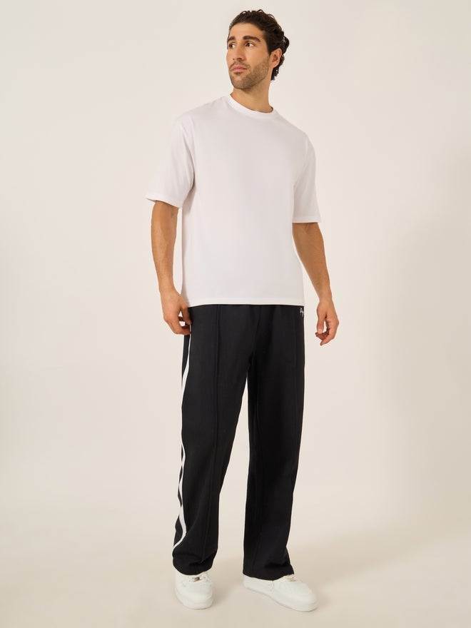 ستايلي تيشيرت فضفاض بأكمام قصيرة وطبعة جرافيك من ستايلي - Image 3