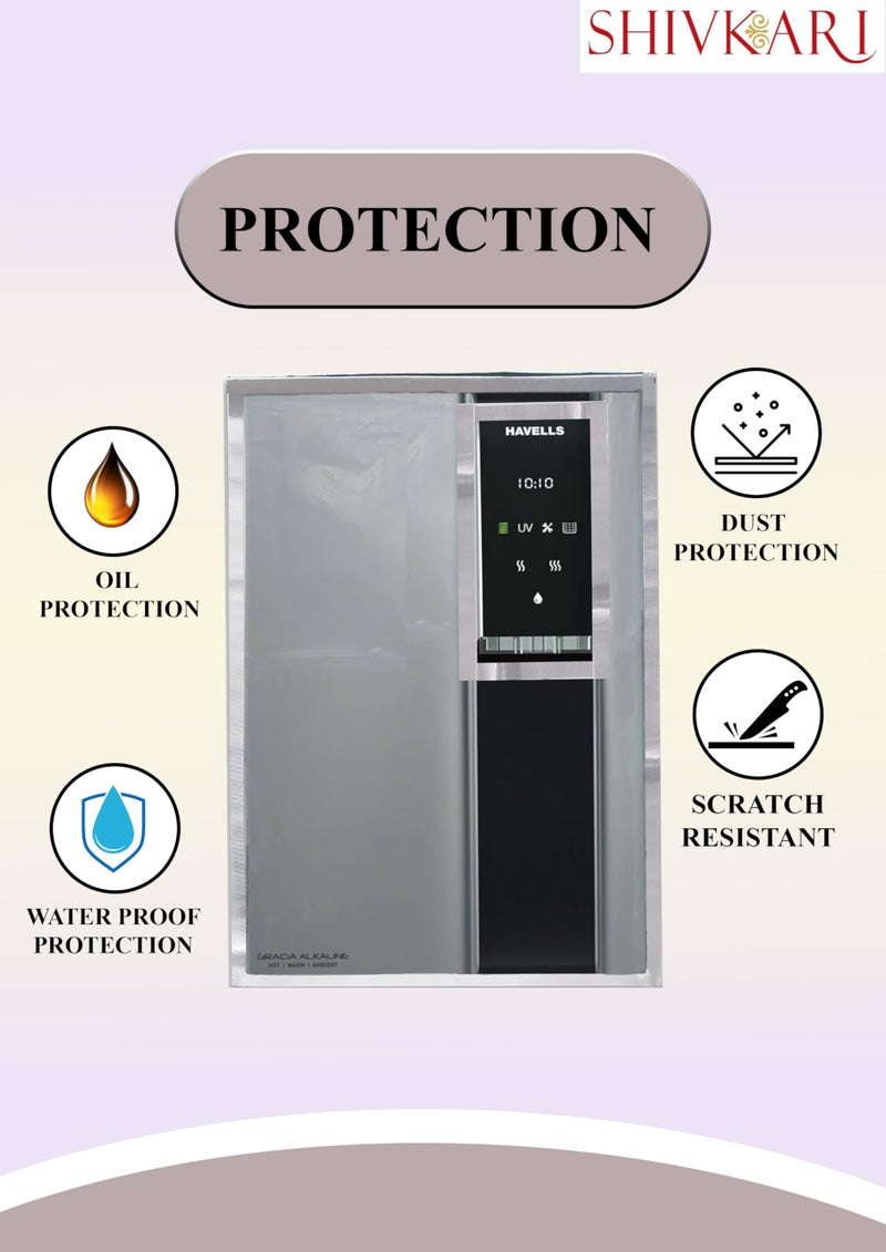 Shivkari Body Protective Cover for Havells Gracia Alkaline Water Purifier, RO+UV+MF Model Waterproof & Dustproof Water Purifier RO Body Cover - Image 5