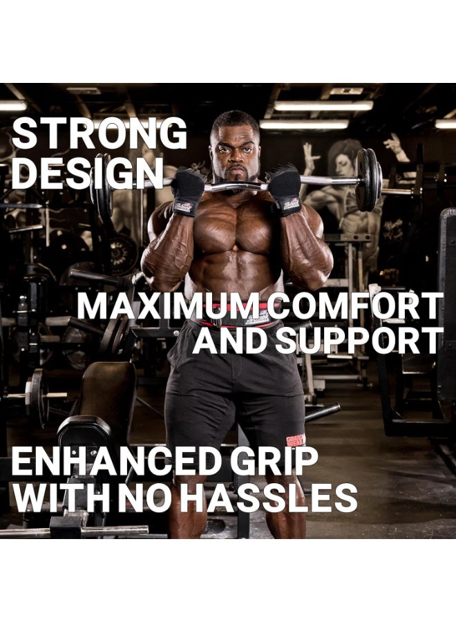 شيك قفازات رفع الأثقال النسائية من Schiek موديل 520 Platinum - أسود متوسط - Image 2