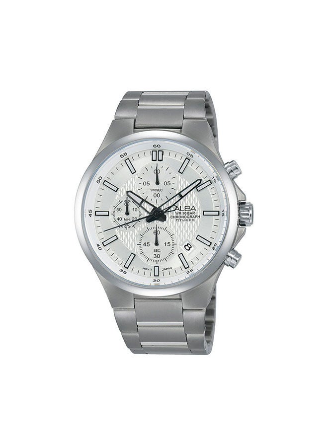 Alba Stainless Steel Chronograph Watch AM3521X