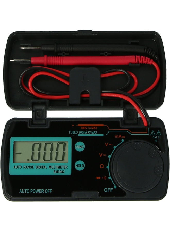 NIBEMINENT Mini Digital Multimeter AC DC Volt AMP OHM LCD Voltmeter Auto Power Off Data - Image 1