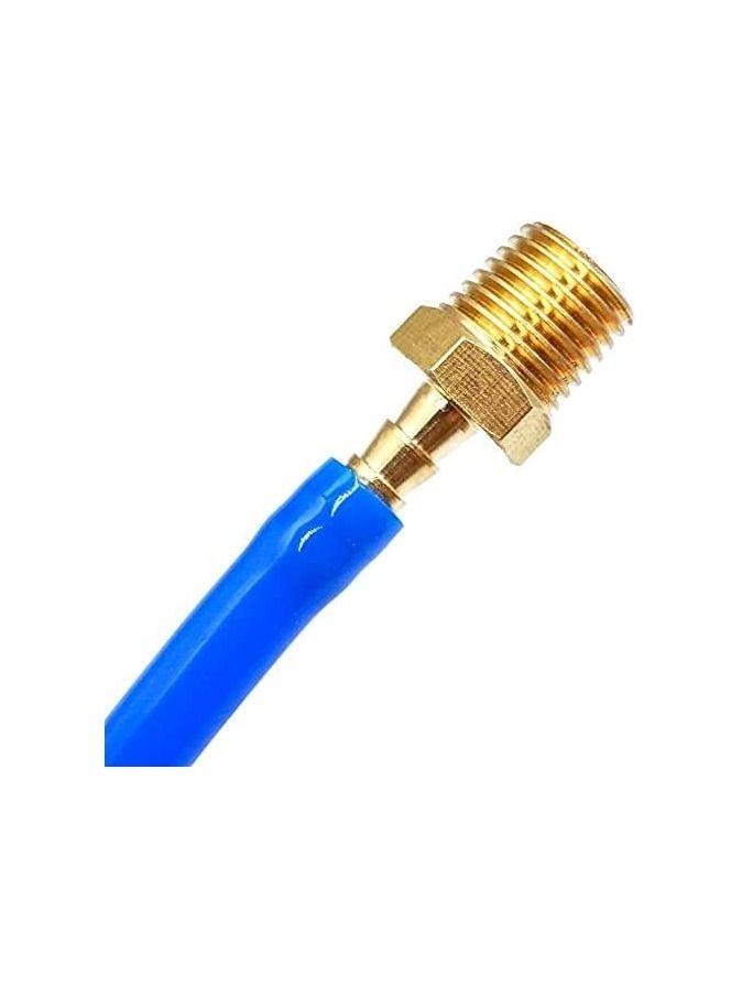 AQSON Brass hose Fitting -1/4 Inch Male adapter NPT 10Pack） - Image 2