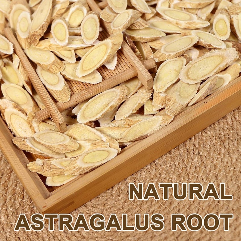 FullChea Astragalus Root Tea - Premium Caffeine-Free Herbal Tea, 6oz (171g) Loose Leaves - Image 2