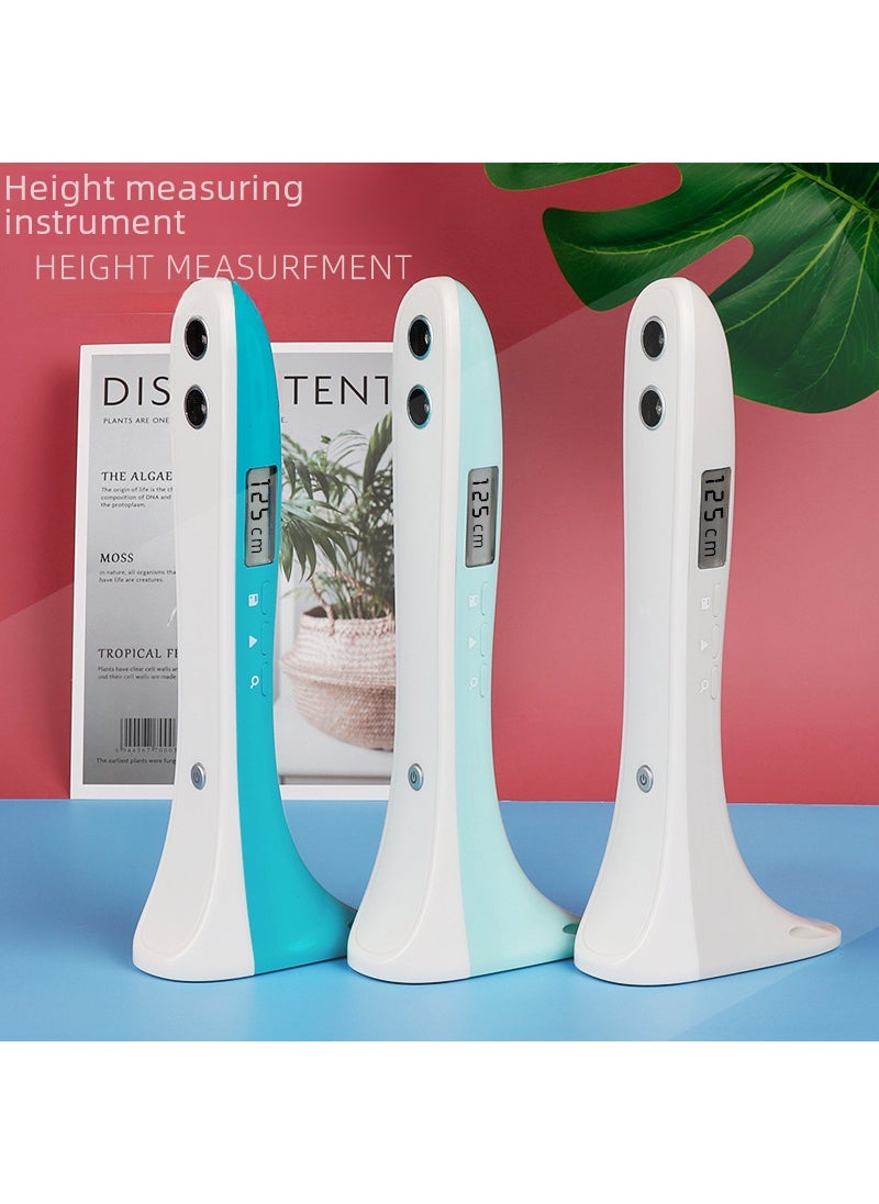 Factory direct batch portable ultrasonic precision height measuring instrument height electronic ruler household childrens electronic height ruler Green 