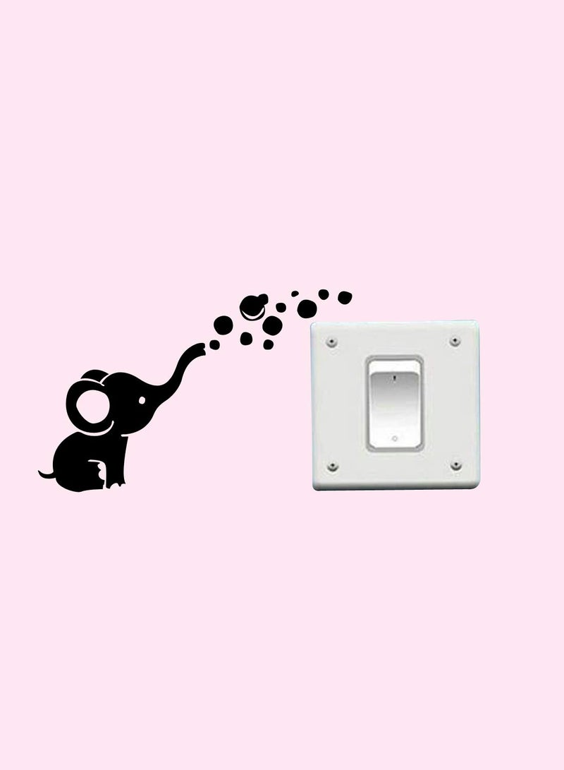 Trends on Wall Bike Man BoyStar Dog Love Elephant Switch Board Sticker  - Image 5