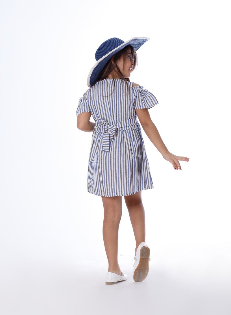 BEBO Girls Dress Grey - Image 3