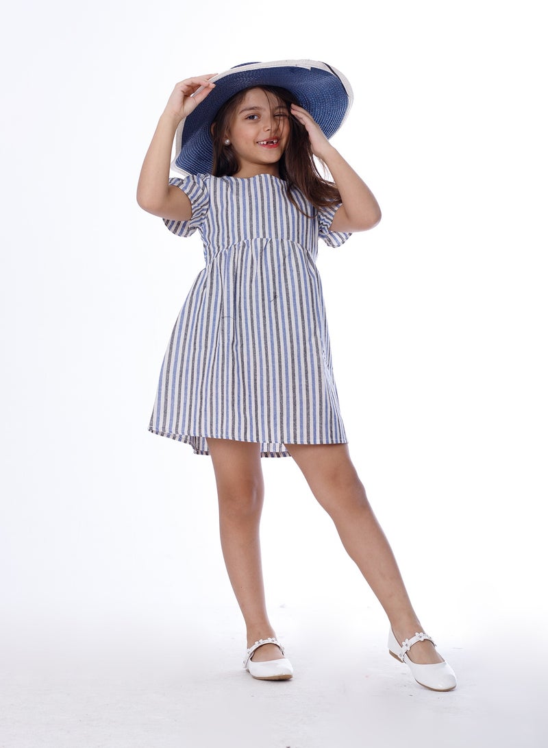 BEBO Girls Dress Grey - Image 1