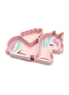 melii Silicone Divided Plate - Unicorn  - Image 1
