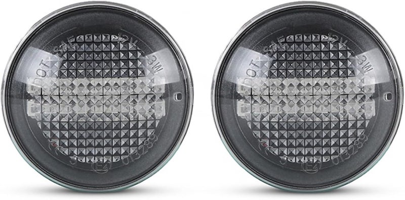 QASULER Dynamic Amber Side Marker Lights - Image 3