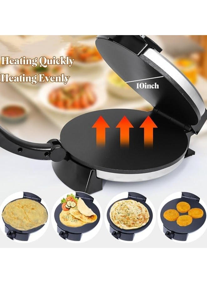 Generic Electric Tortilla Maker Stainless Steel Non-Stick Roti Maker ...