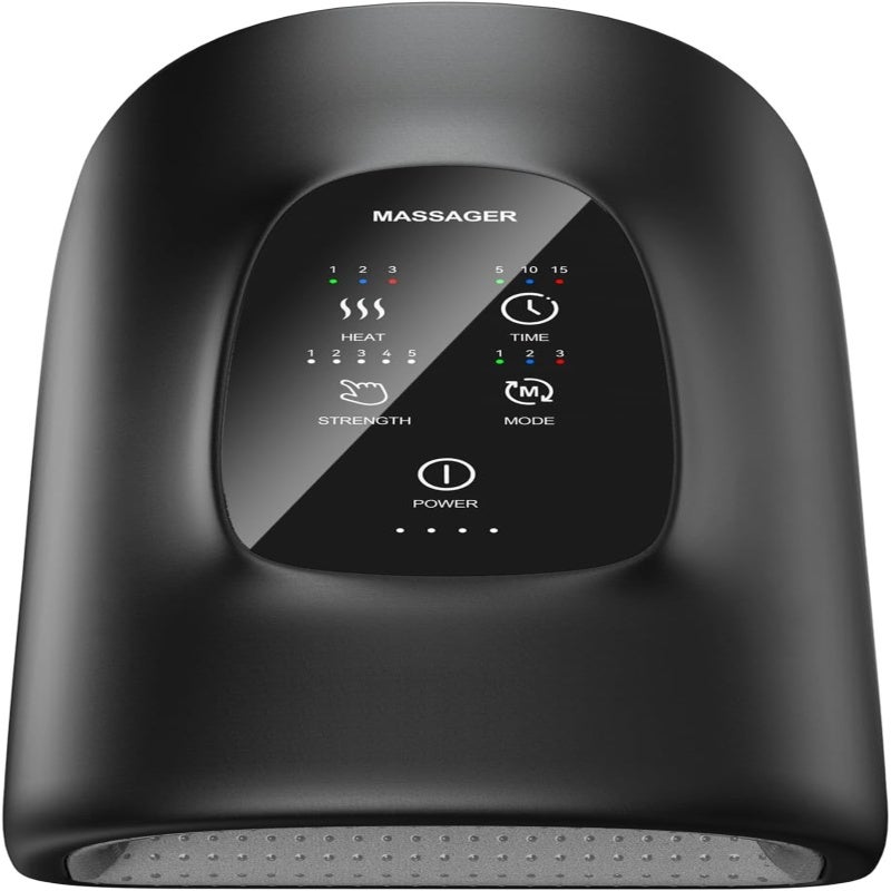Hot compress hand massager (including 3 massage modes, 3-speed temperature control, 5-level strength, suitable for arthritis and carpal tunnel syndrome soothing, available for the whole family) - Image 2